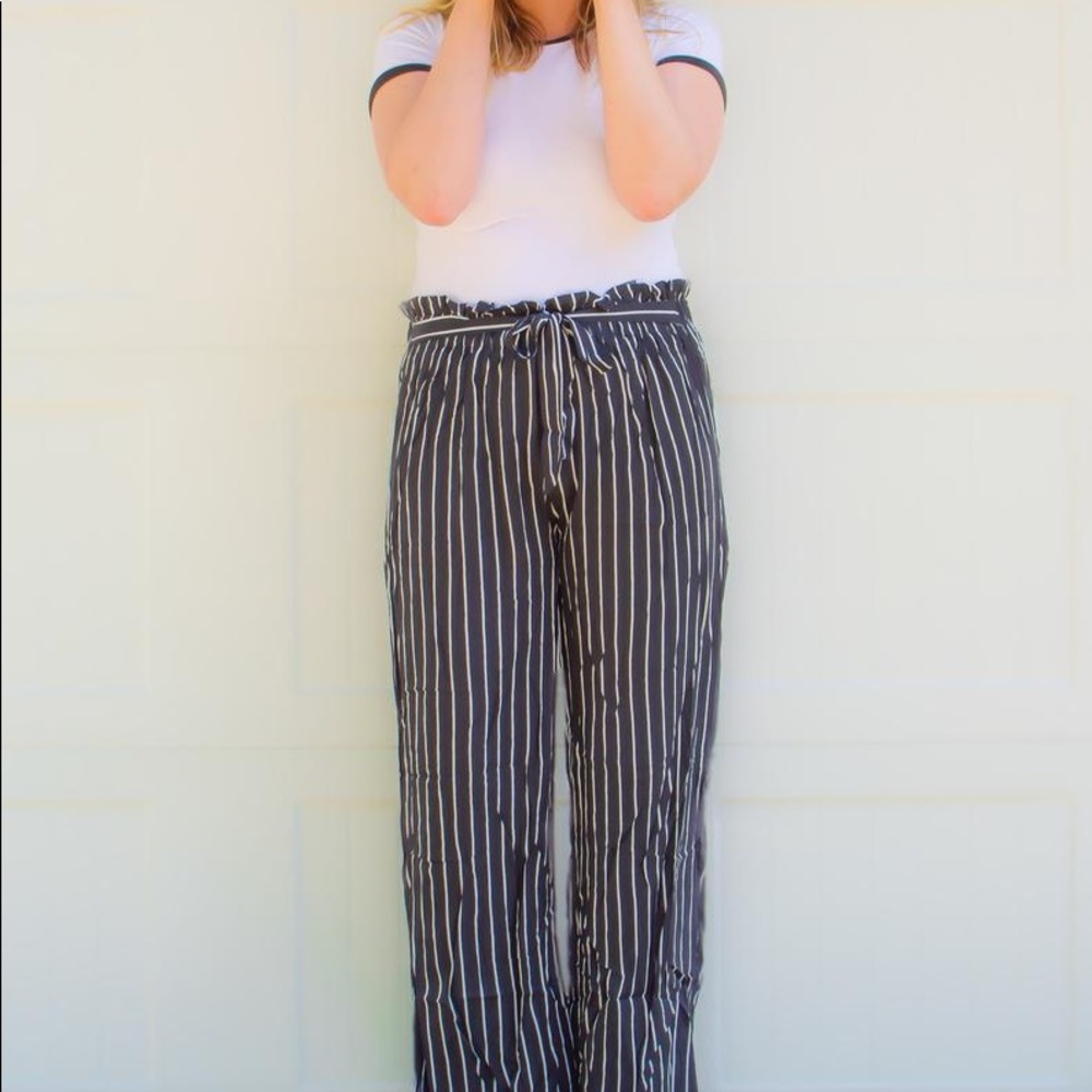 Striped trouser pant
